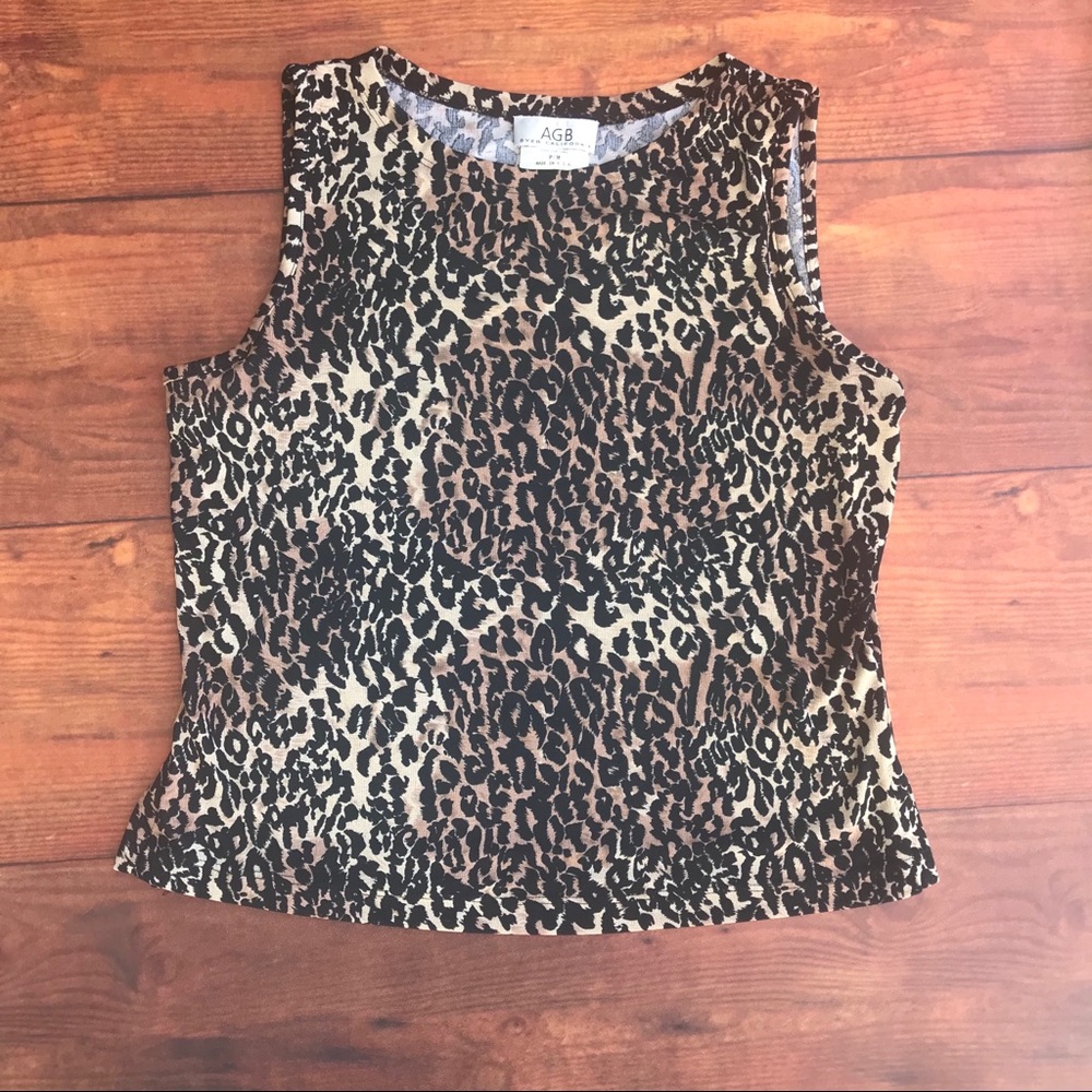 Vintage AGB Leopard Tank Top - Picture 8 of 10